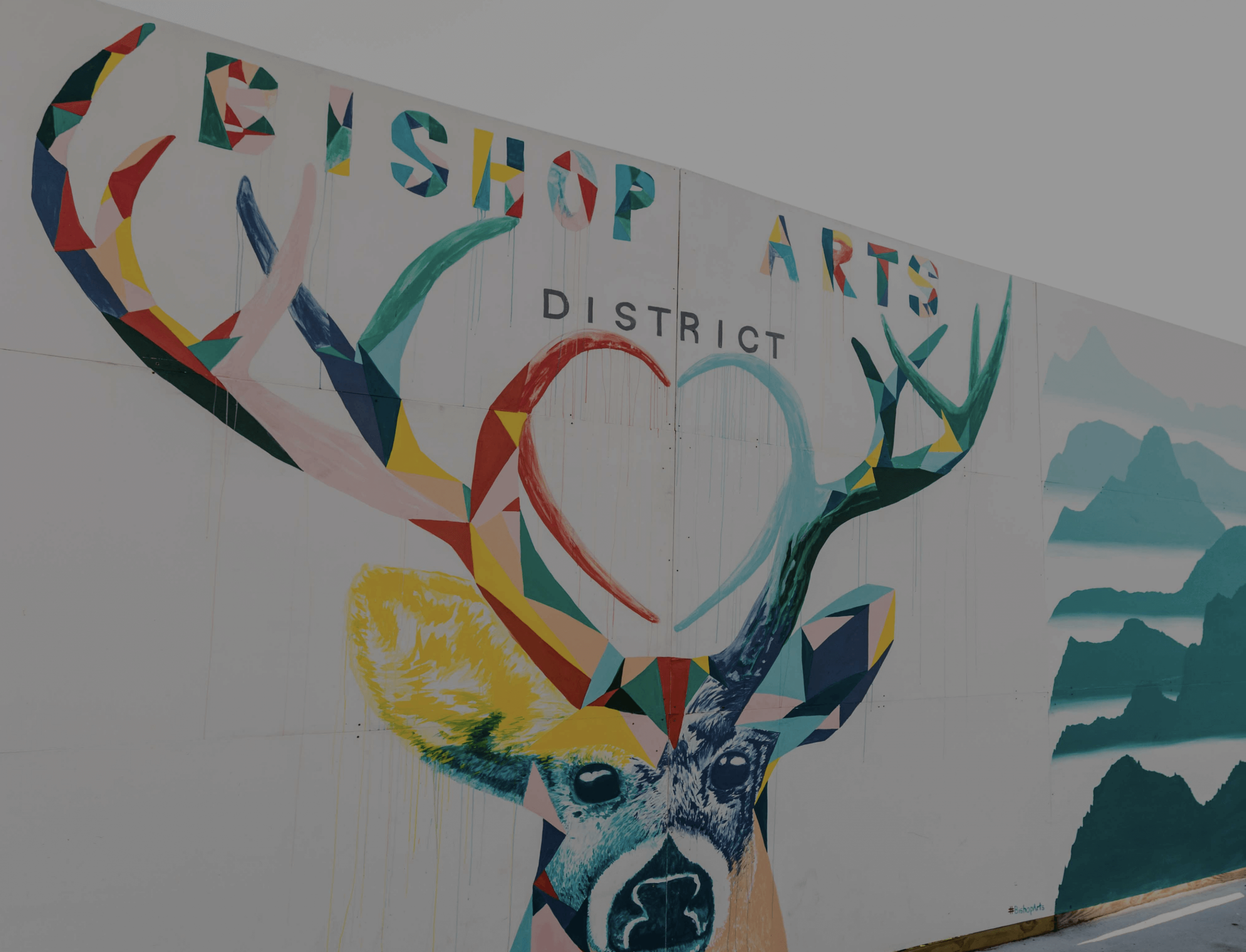 Image of neighborhood businesses at Bishop Arts
