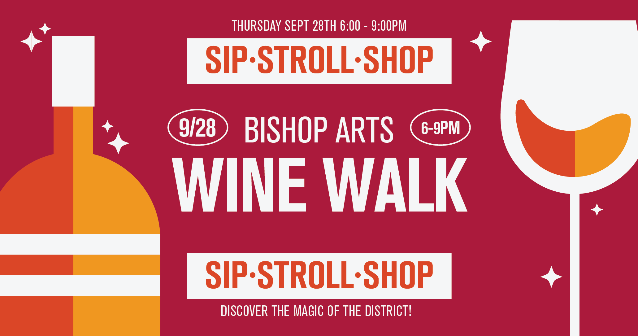 Bishop Arts Wine Walk